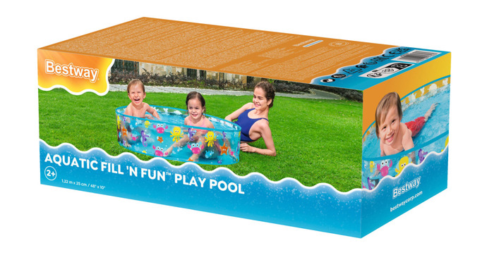 Barnpool Aquatic Fill 'N Fun Ø122 cm Bestway 